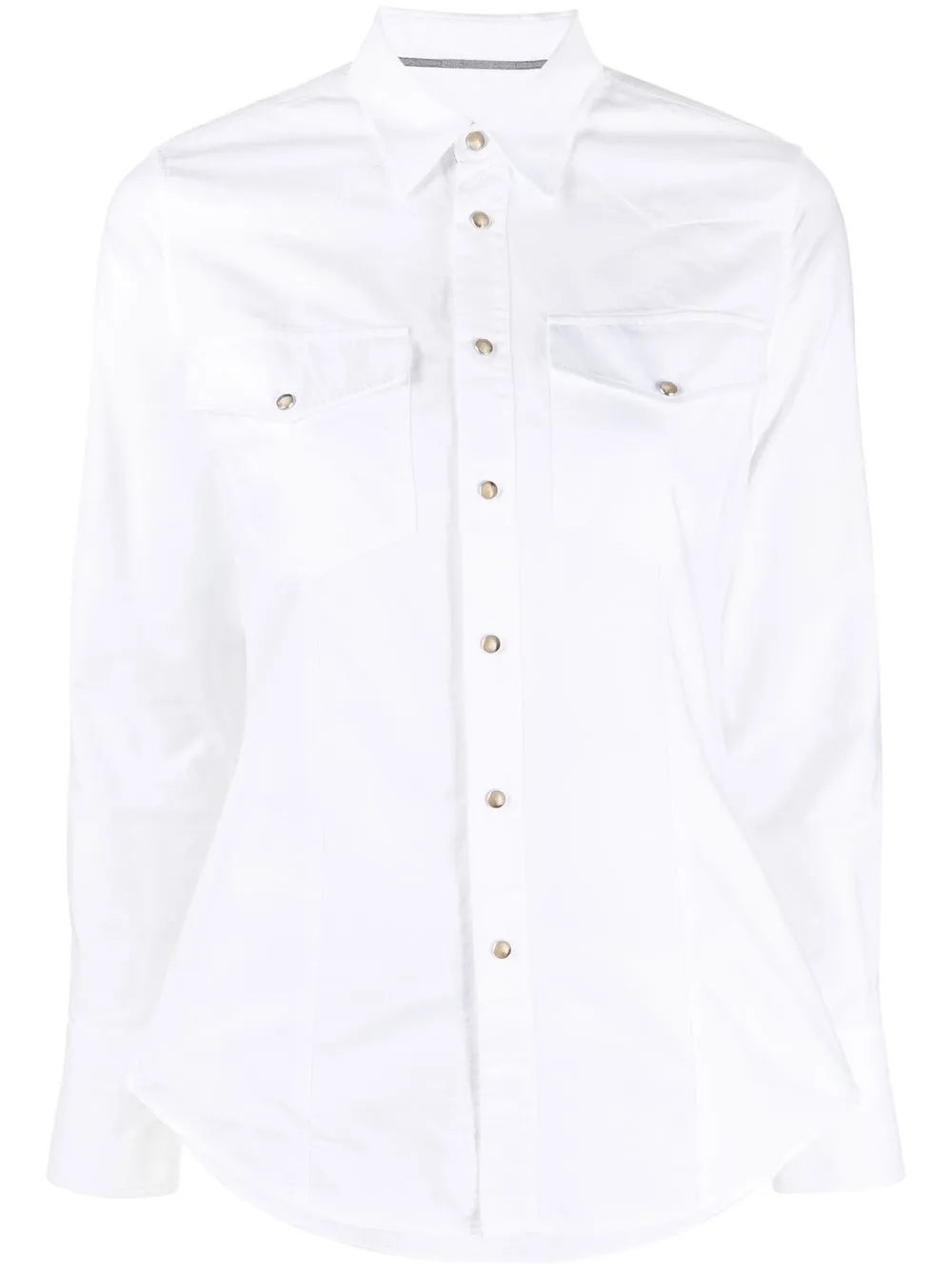 

Tintoria Mattei camisa manga larga - Blanco