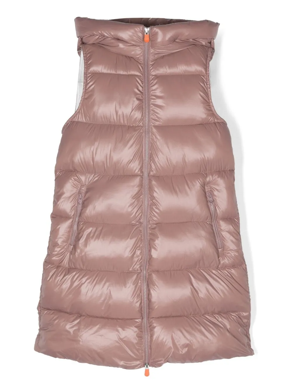 

Save The Duck Kids TEEN zip-up padded gilet - Pink