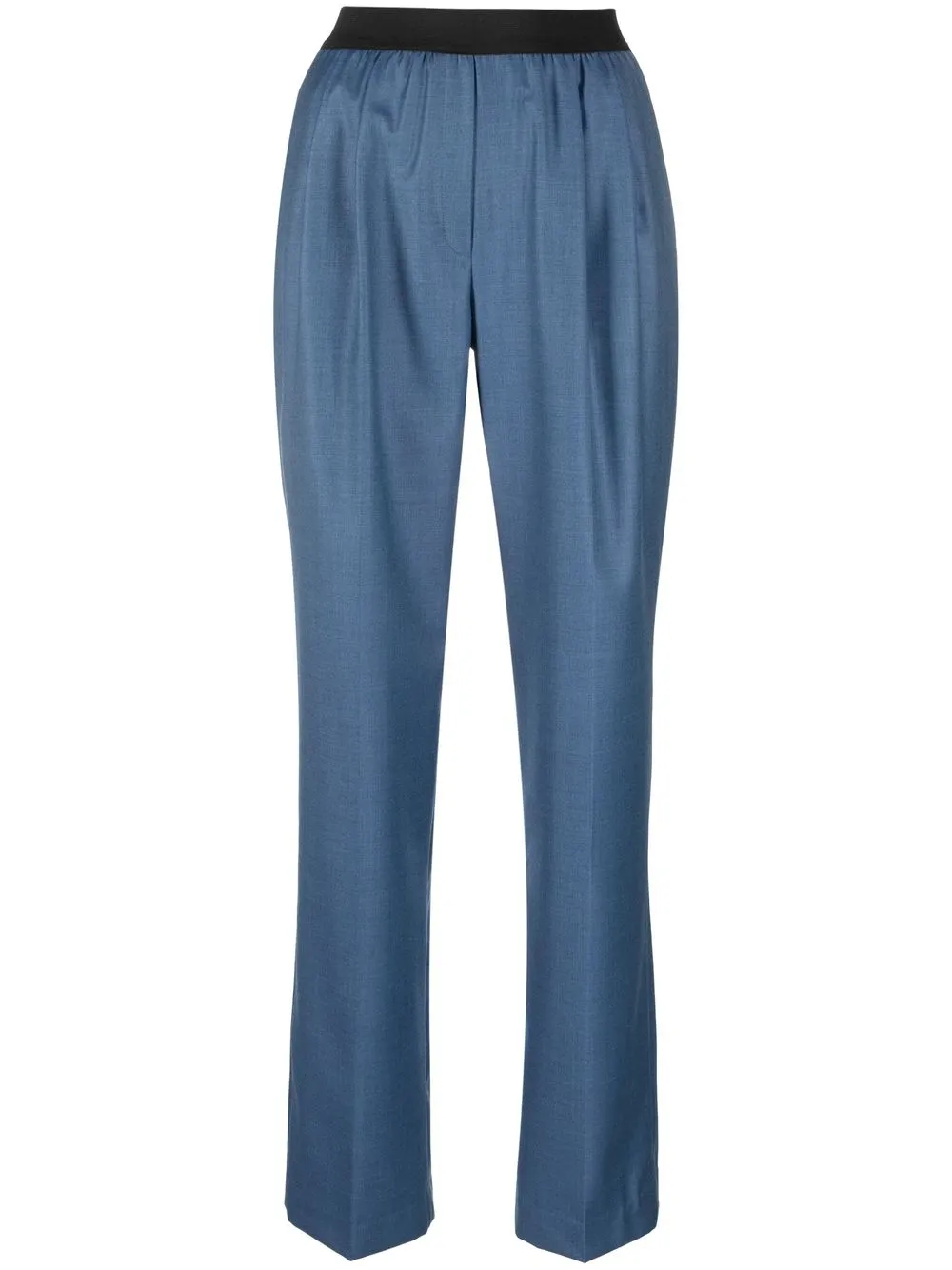 

Loulou Studio wide-leg wool trousers - Blue