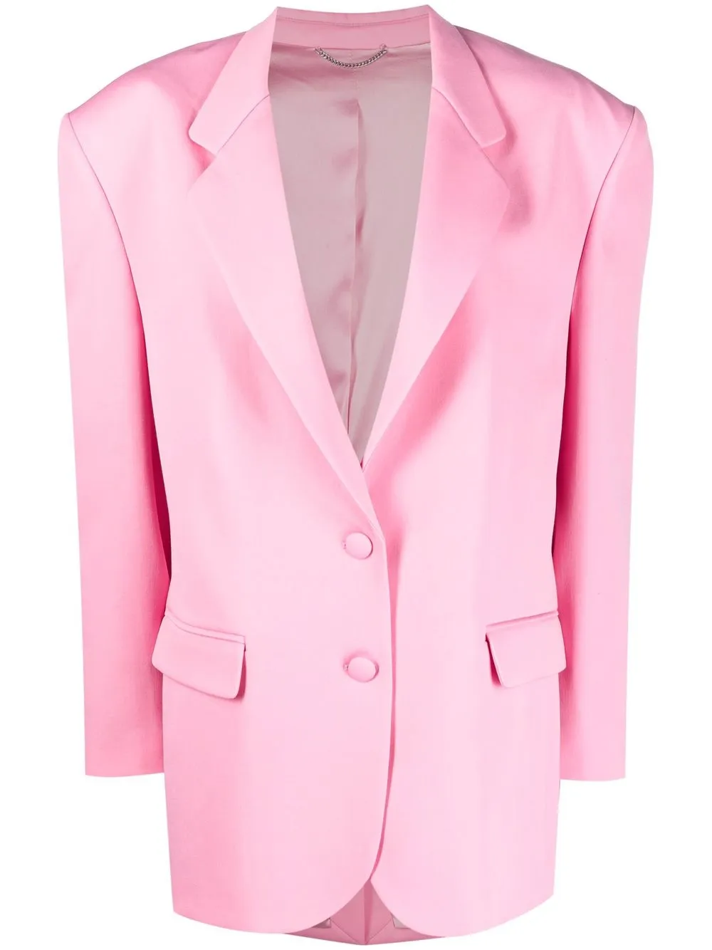 

Magda Butrym blazer con botones y solapas de muesca - Rosado