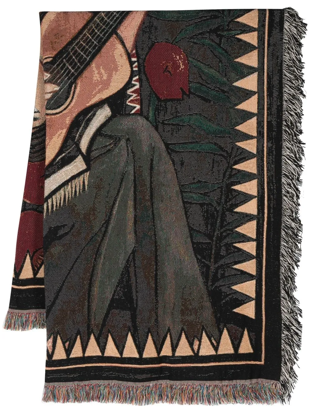 

Endless Joy Vargas ceremonial blanket - Black