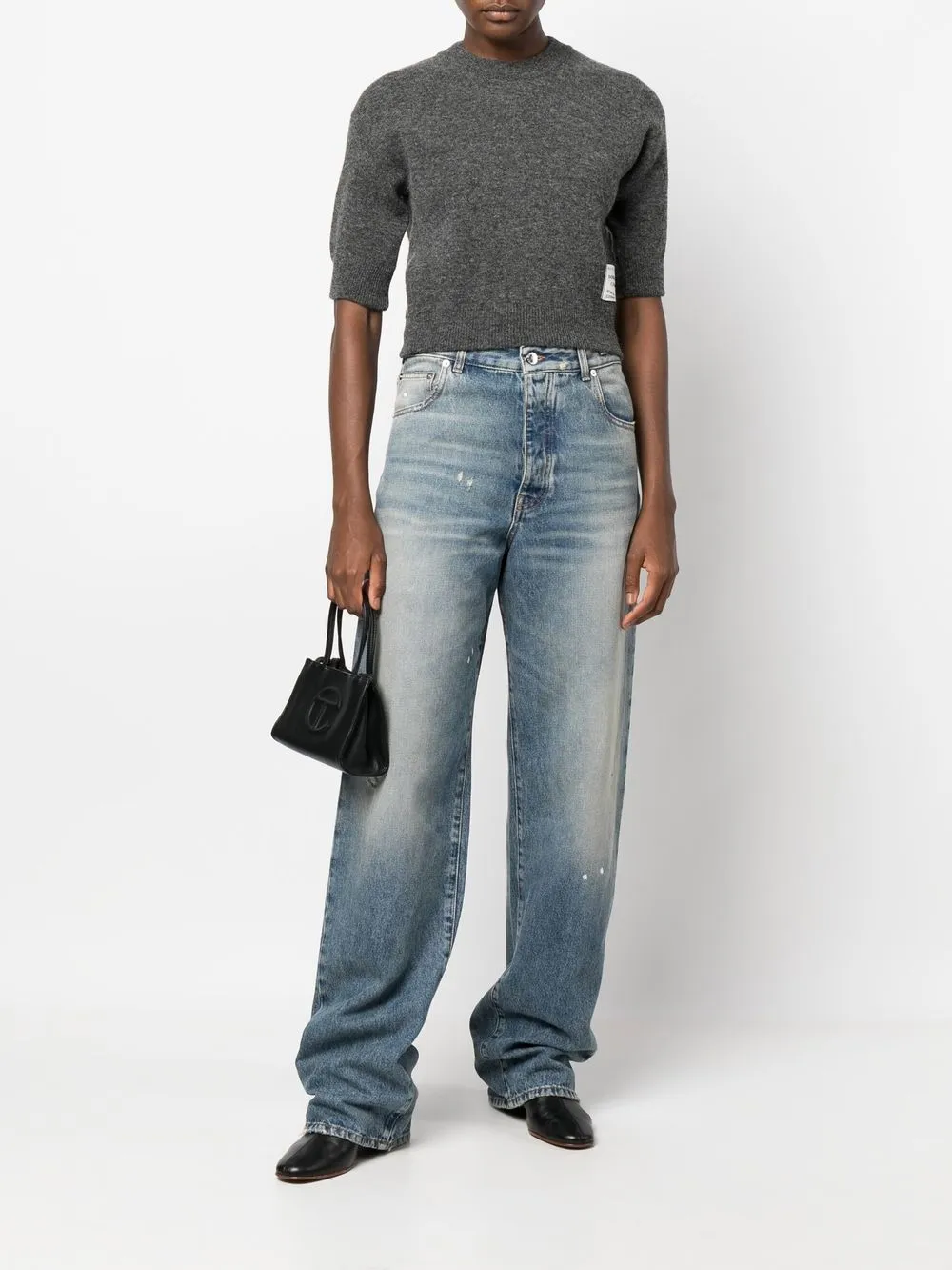 DARKPARK Jeans met wijde pijpen - Blauw