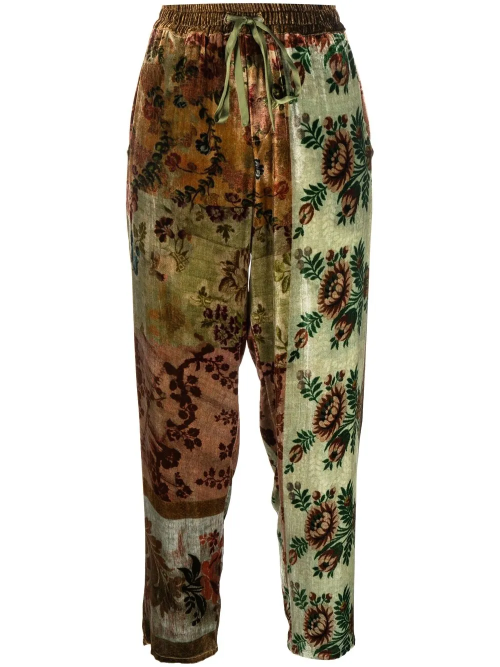 

Pierre-Louis Mascia pantalones Kanpur con estampado floral - Verde