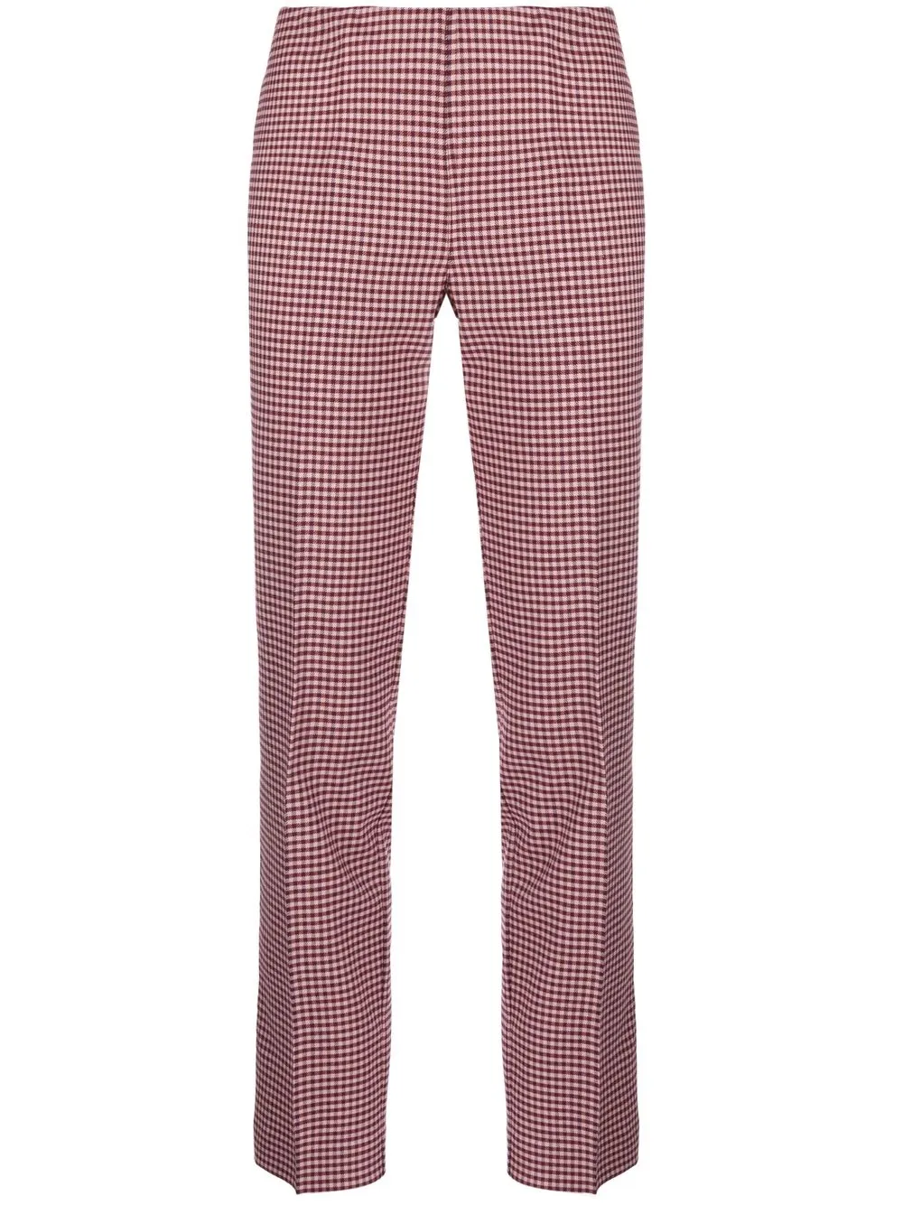 

P.A.R.O.S.H. check-pattern tailored trousers - Pink