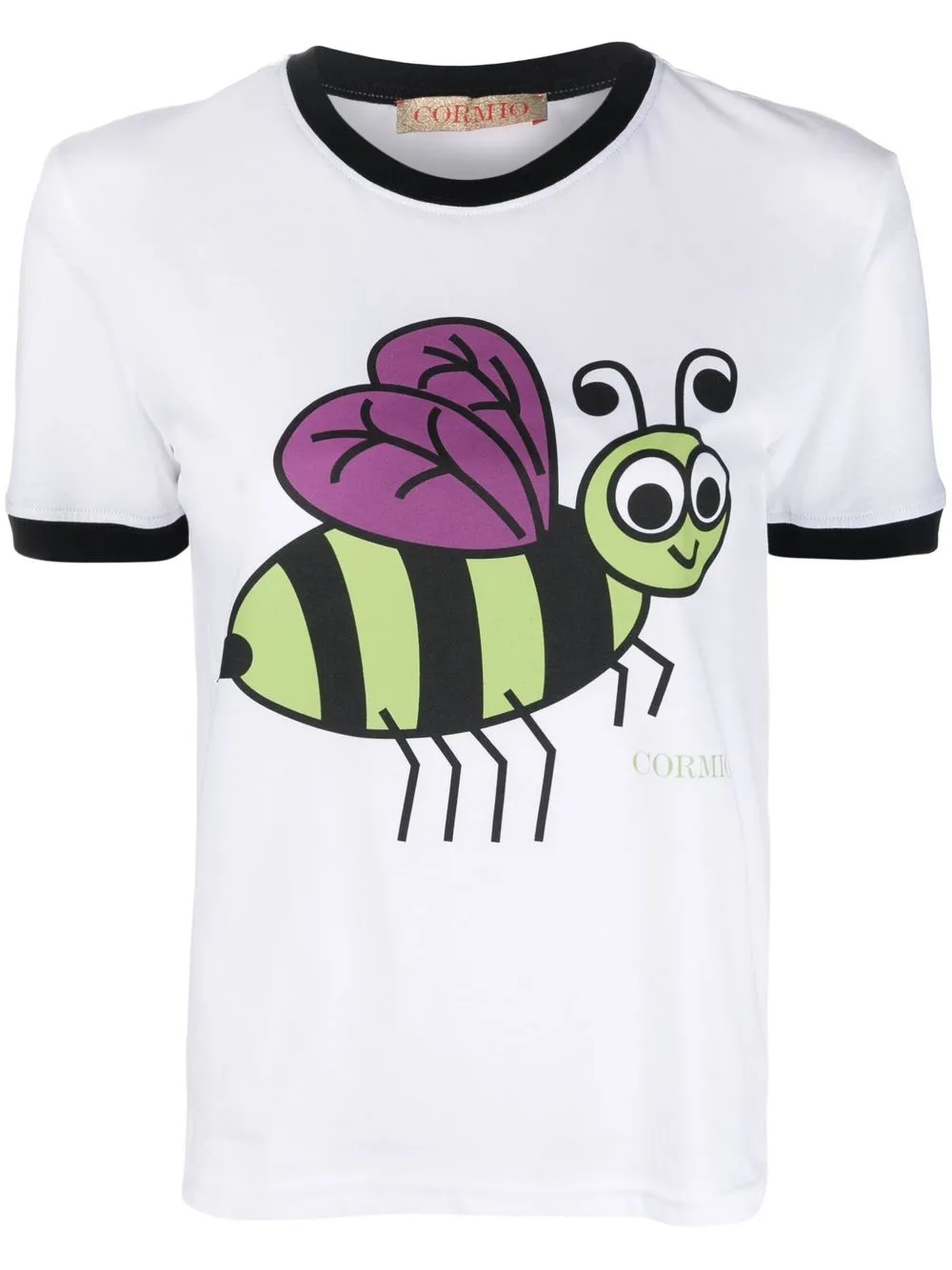 

CORMIO playera Busy As A Bee - Blanco