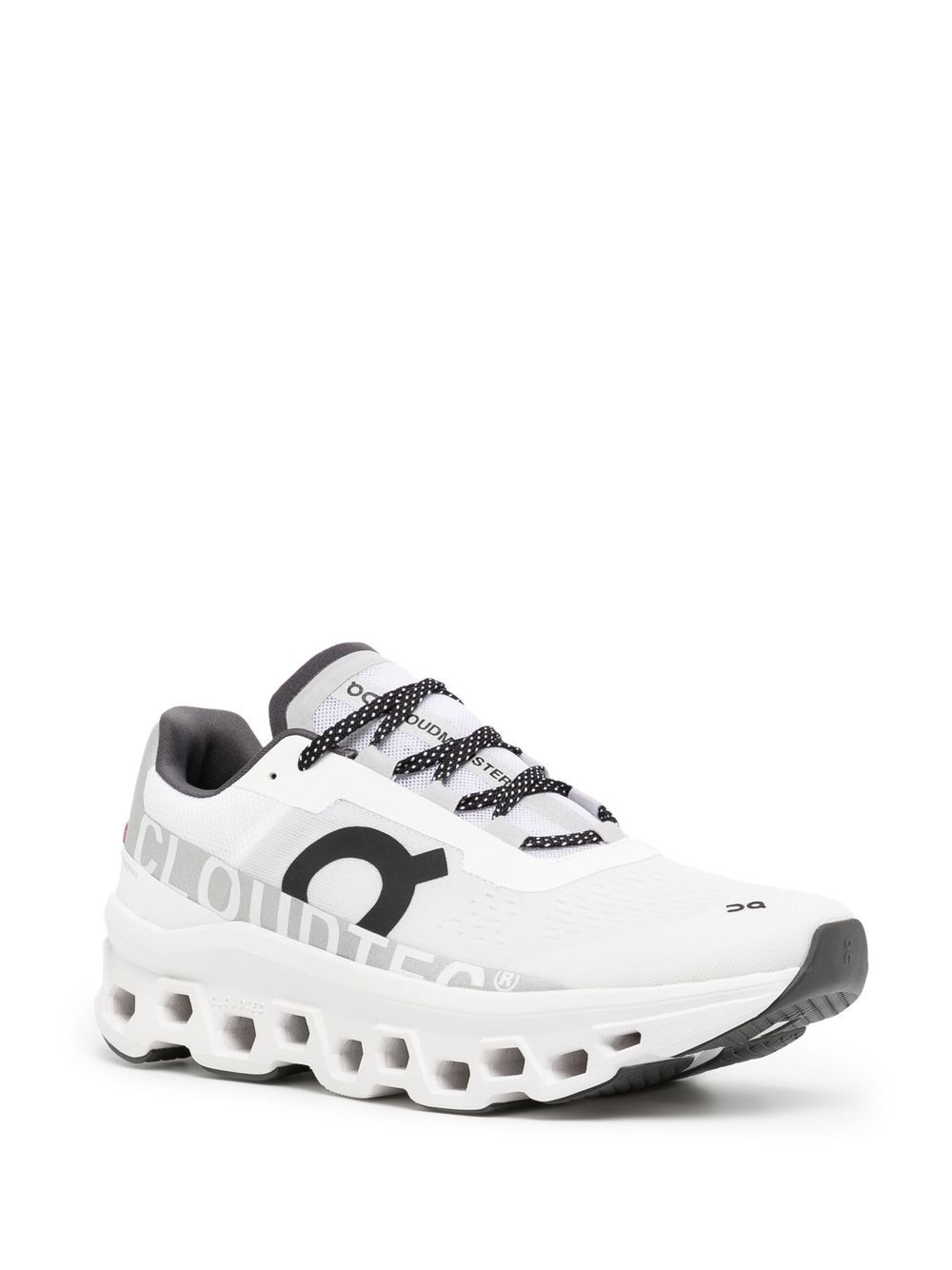 Shop On Running Cloudmonster Low-top Sneakers In Weiss