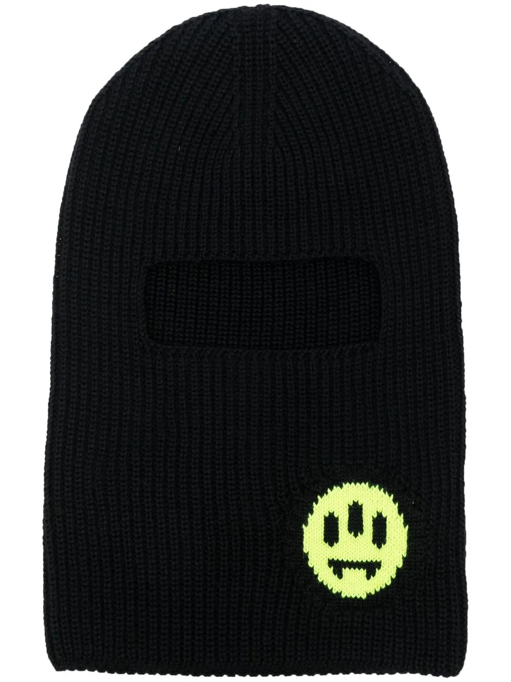 

BARROW intarsia-knit logo beanie - Black