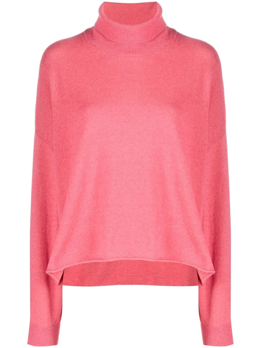 

Semicouture roll-neck cashmere-blend jumper - Pink