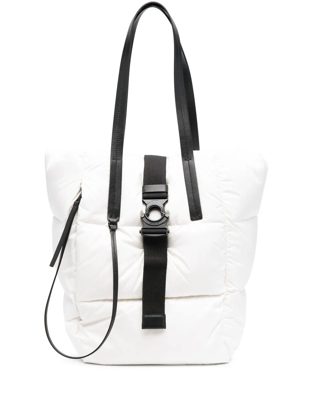 

Moncler tote capitonada - Blanco