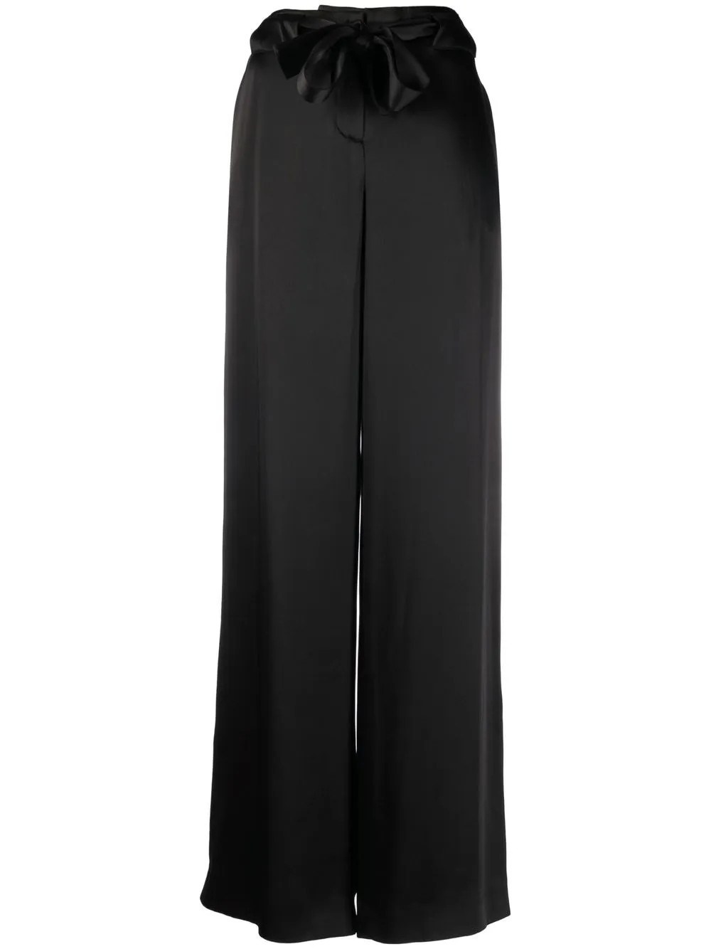 

TOM FORD pantalones de seda anchos - Negro