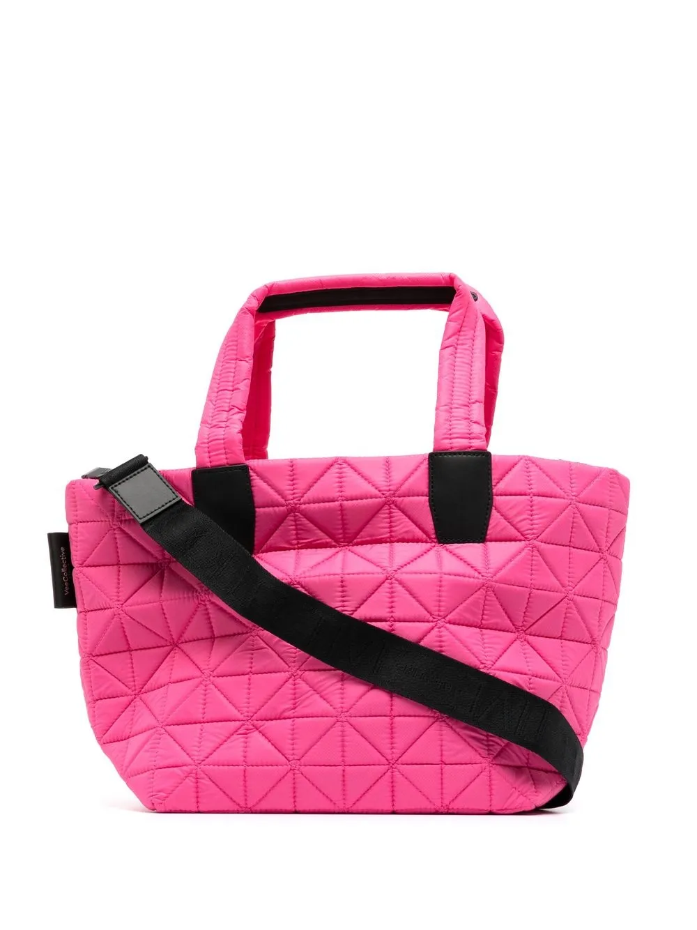 

VeeCollective tote con diseño geométrico - Rosado