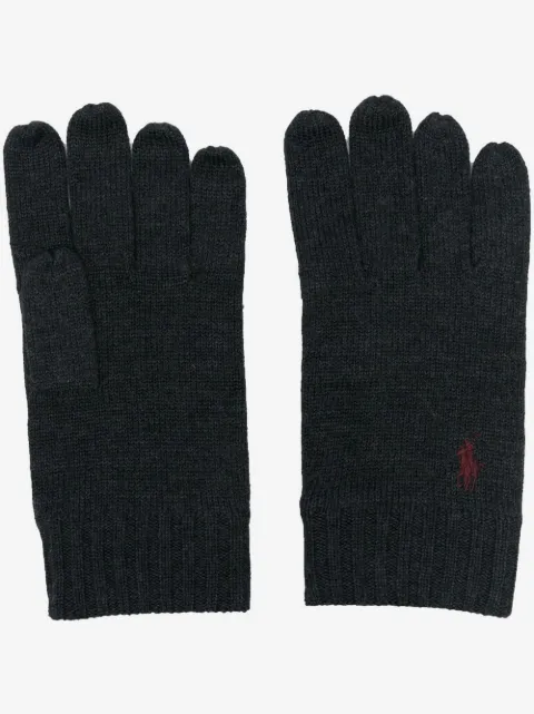 Polo Ralph Lauren guantes con logo bordado