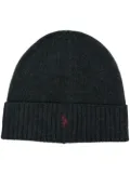 Polo Ralph Lauren embroidered logo beanie - Grey