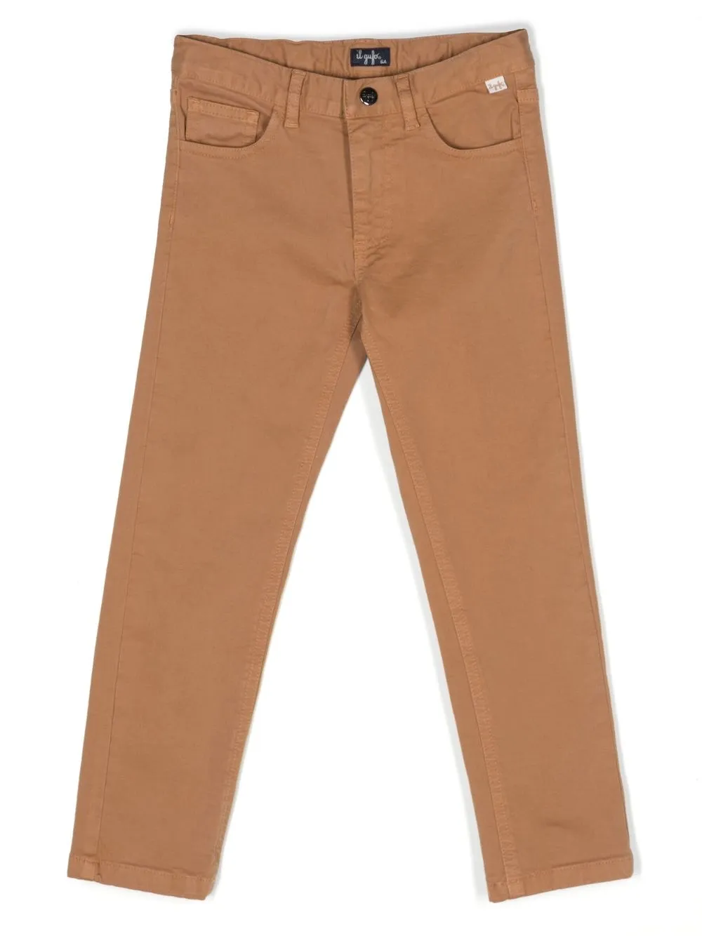 

Il Gufo straight-leg cotton pants - Brown