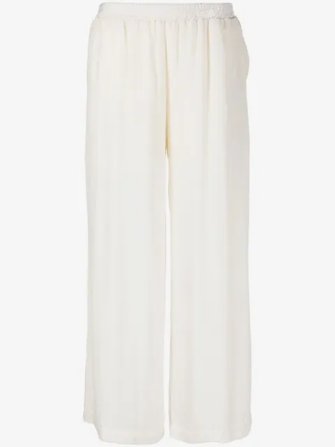 Gold Hawk wide-leg velvet trousers