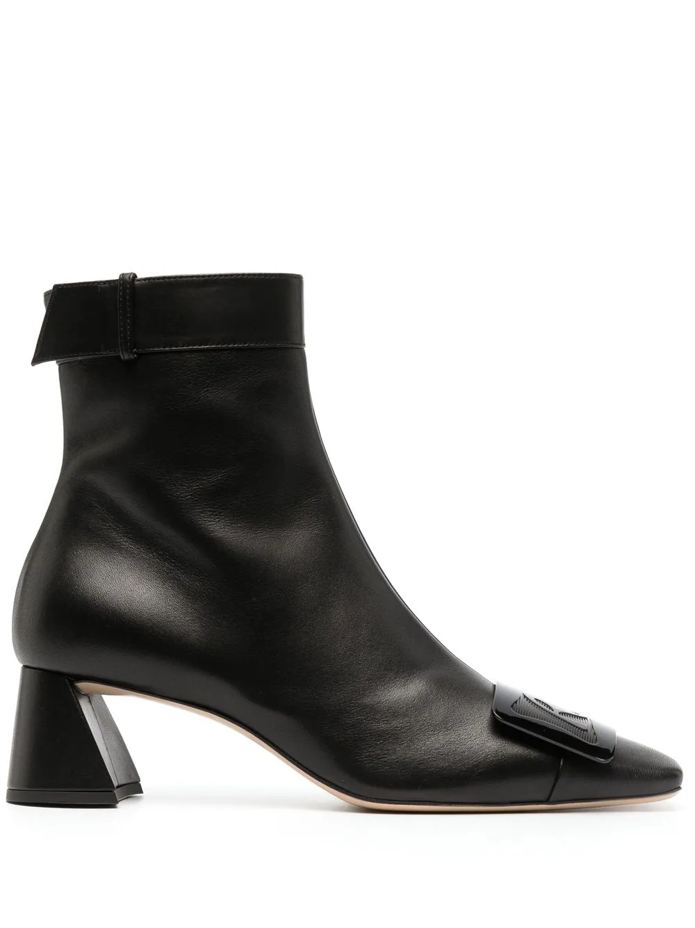 

Rochas square-toe boots - Black