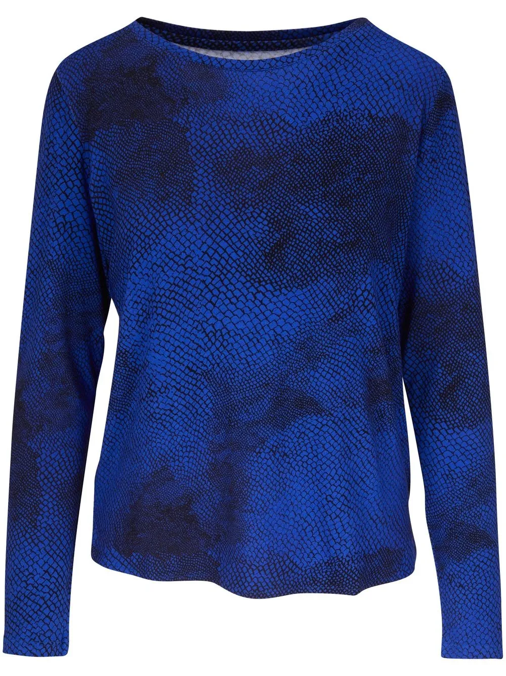 

Majestic Filatures graphic-print long-sleeve top - Blue