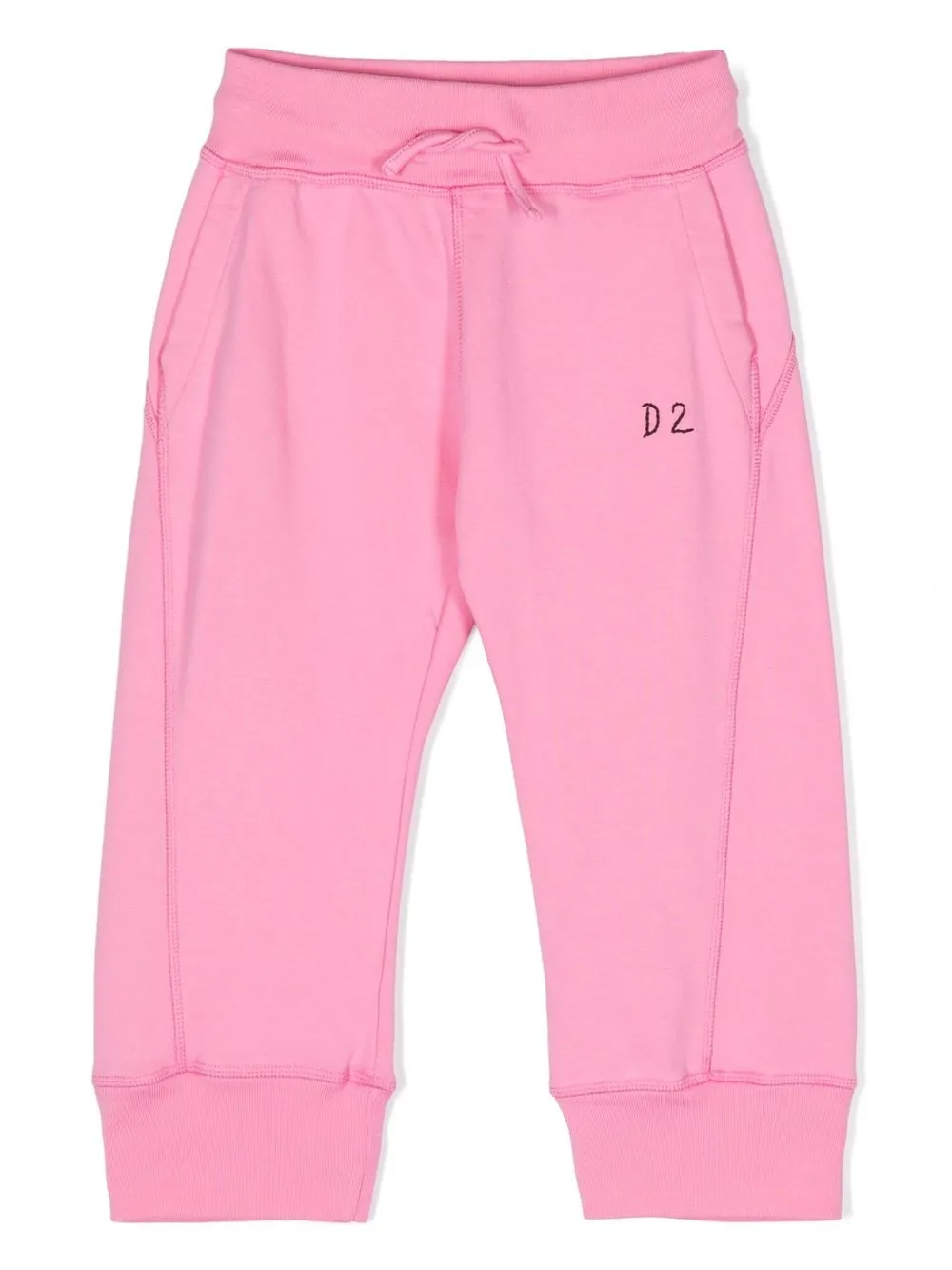 

Dsquared2 Kids embroidered-logo track pants - Pink