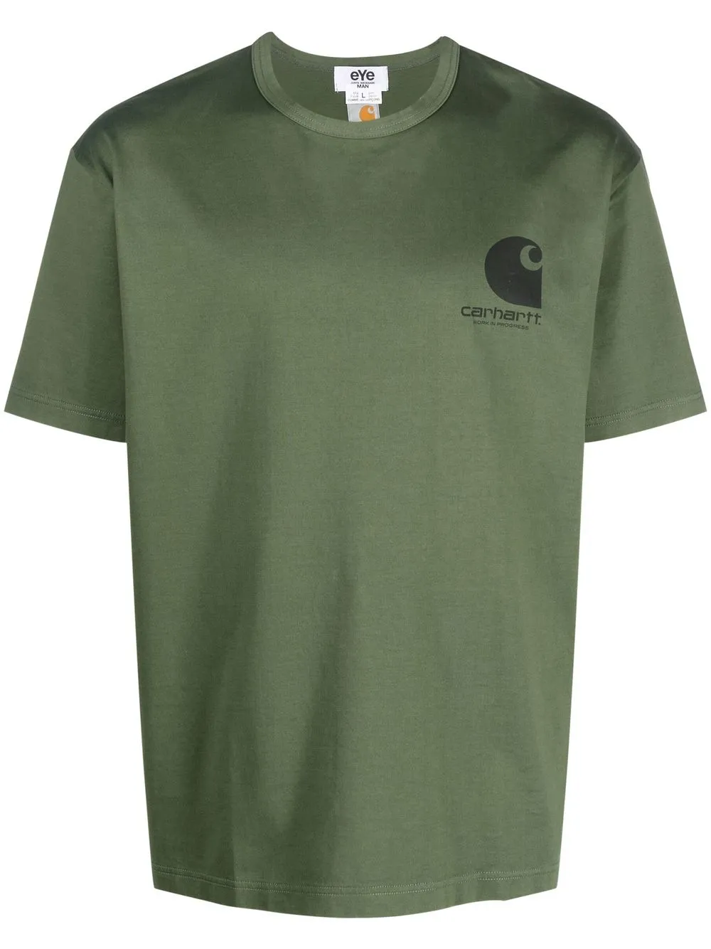 

Junya Watanabe playera con logo estampado - Verde