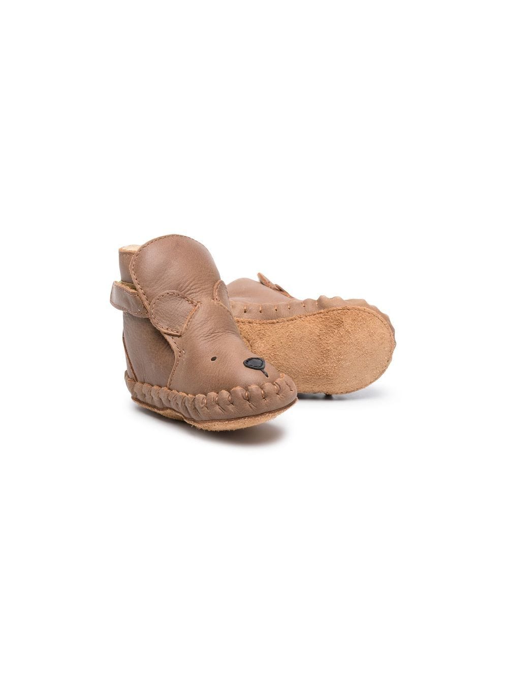 Shop Donsje Kapi Classic Bear Boots In Brown