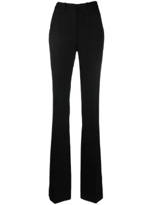 Saint Laurent Pants for Women | YSL Leather | FARFETCH US