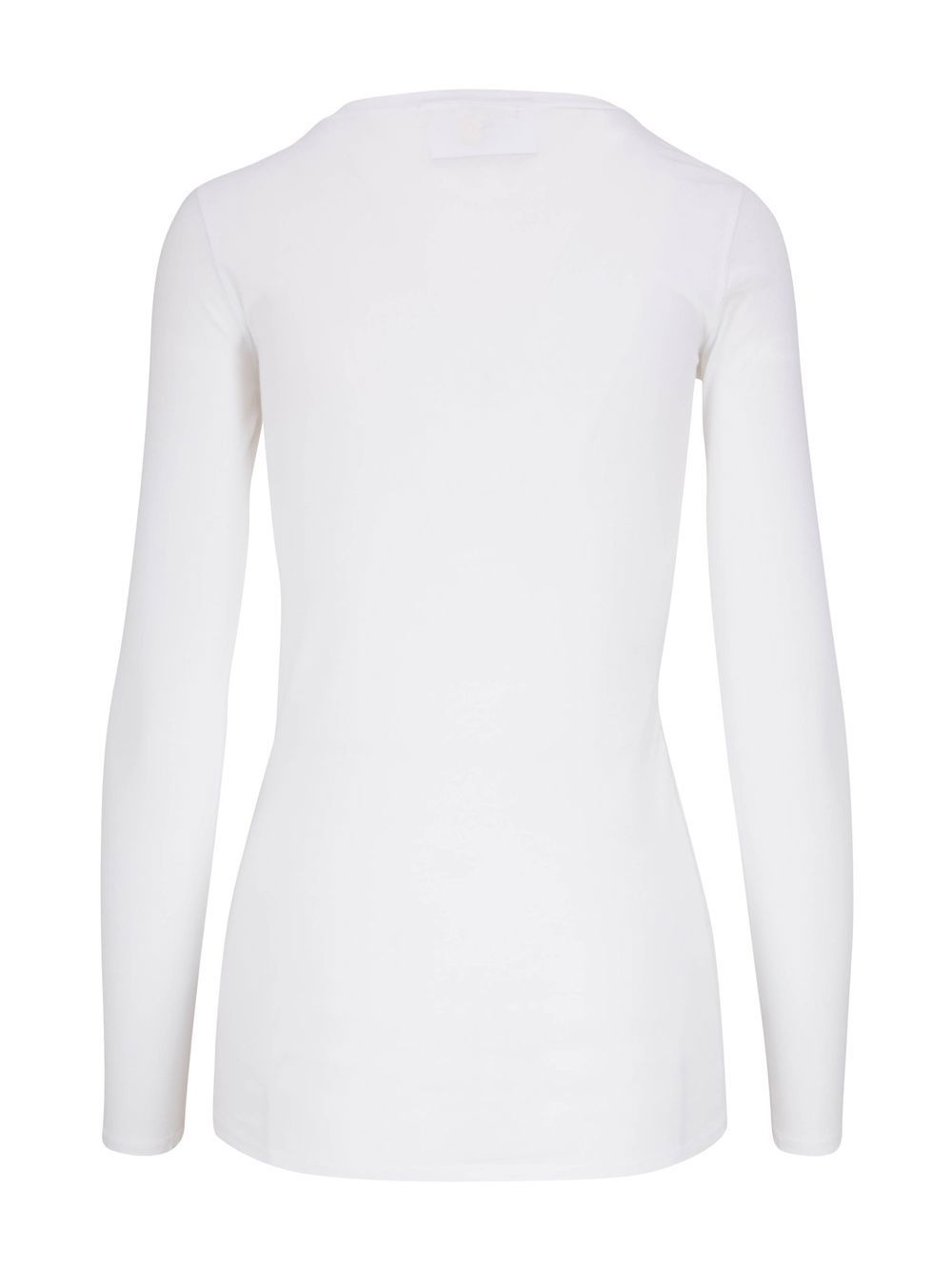 Nili Lotan long-sleeve Supima cotton T-shirt - White