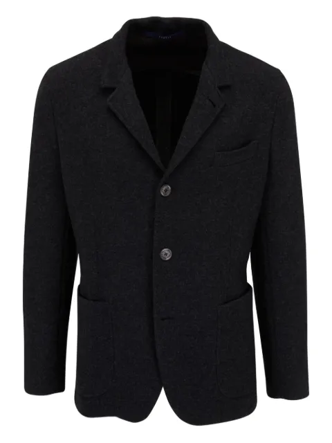 Fedeli single-breasted patch-pocket blazer 
