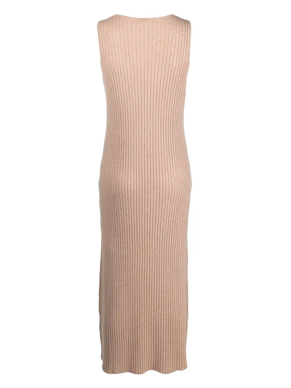 ERES Ribgebreide jurk - Beige