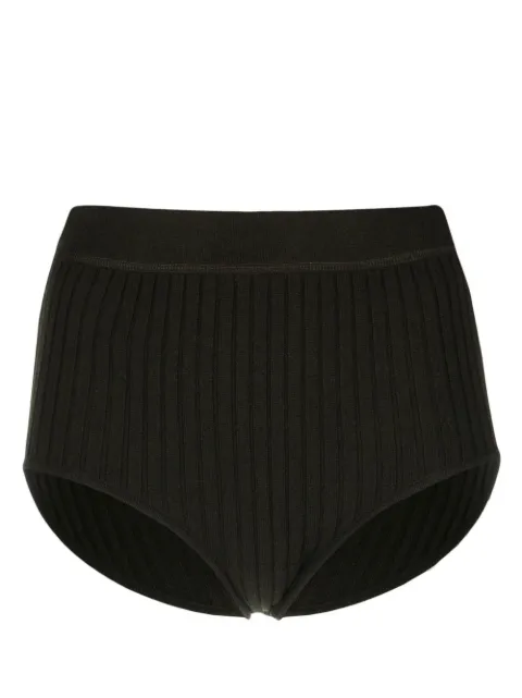 ERES Coeur ribbed-knit shorts