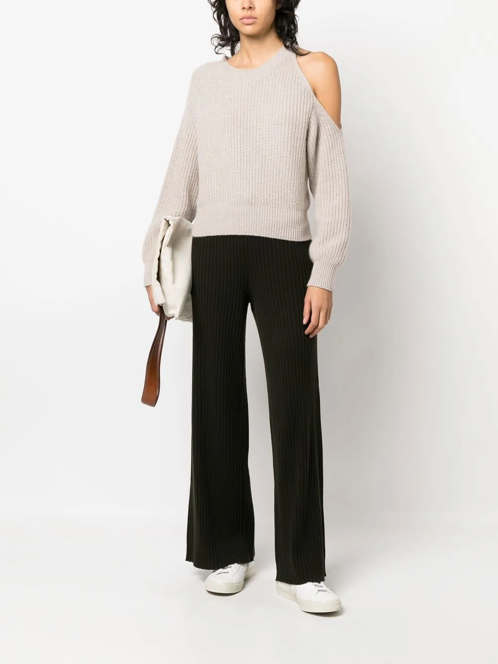 ERES Rieur ribbed-knit wide leg trousers | Knitted Sweaters | Image 2
