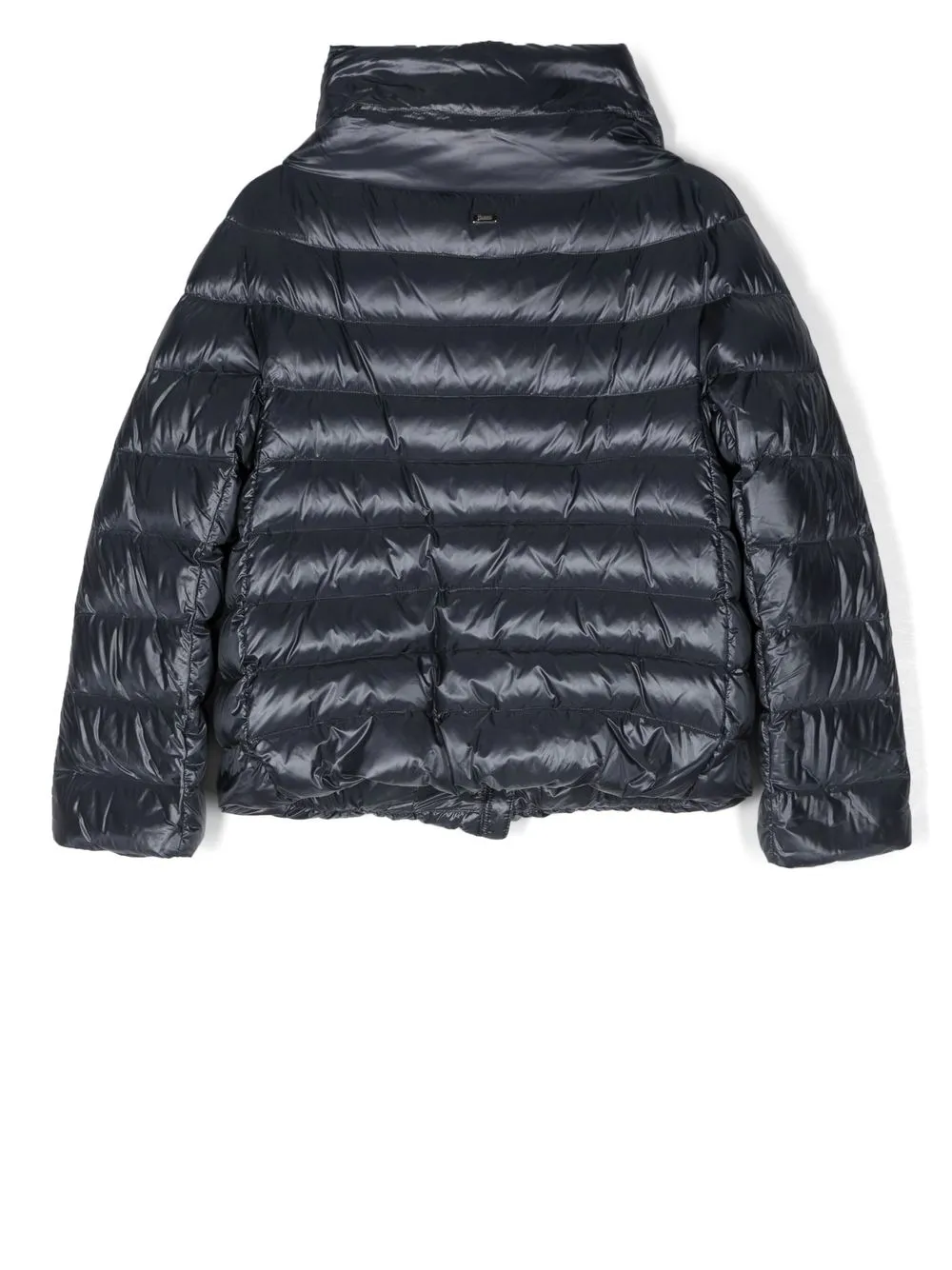 Herno Kids Jack met hoge hals - Blauw
