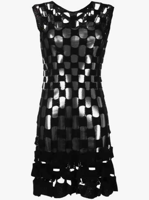 Monse vestido corto con aberturas