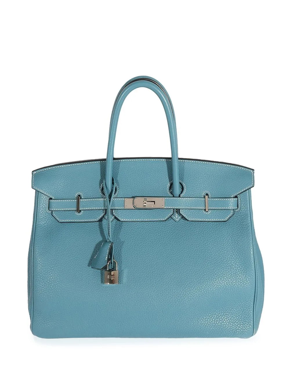 

Hermès bolsa Birkin 35 2010 pre-owned - Azul