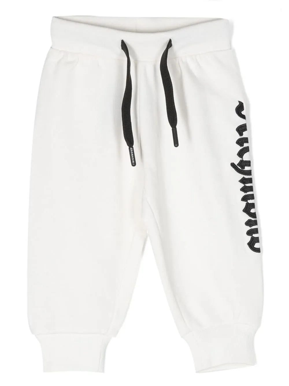 

John Richmond Junior logo-print track pants - White