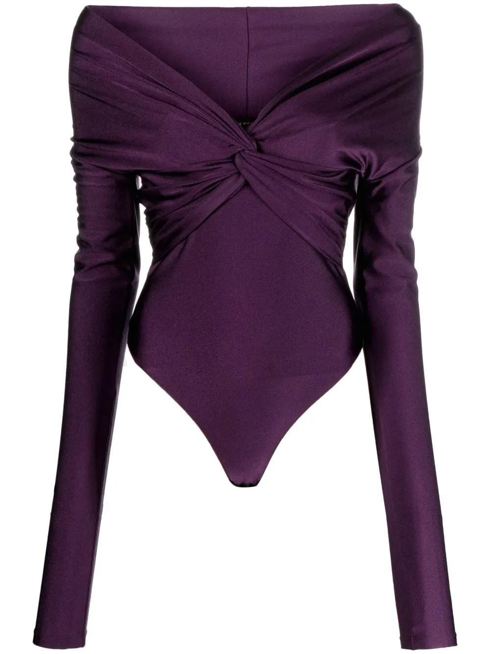 

THE ANDAMANE body con hombros descubiertos - Morado