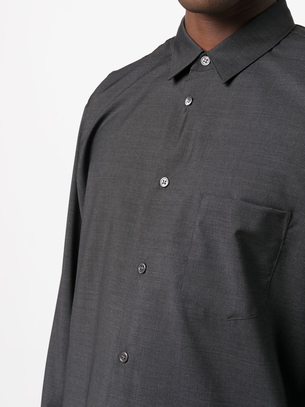 Comme Des Garcons Shirt chest patch-pocket shirt Men