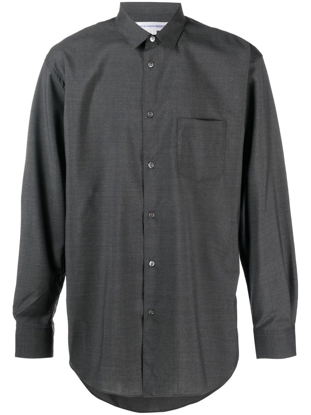 Comme Des Garçons Shirt chest patch-pocket shirt - Grey