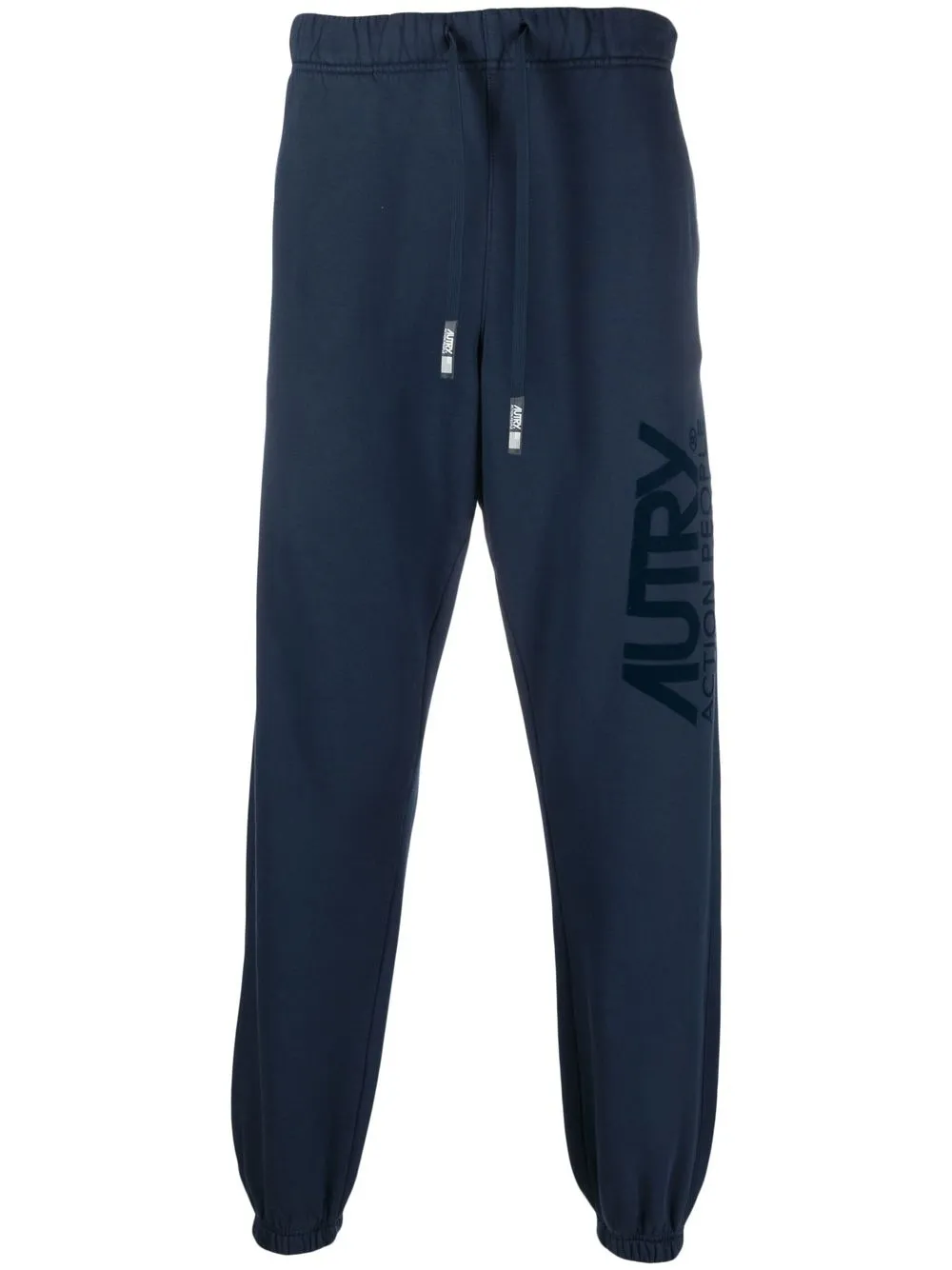 

Autry logo-print cotton track pants - Blue