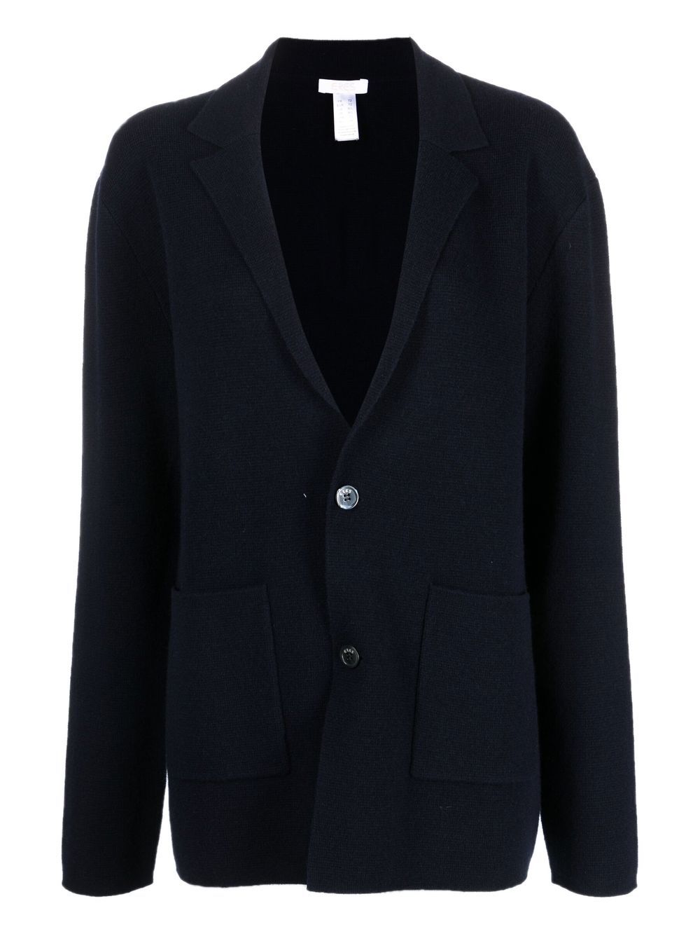 Claude notched-lapel cardigan