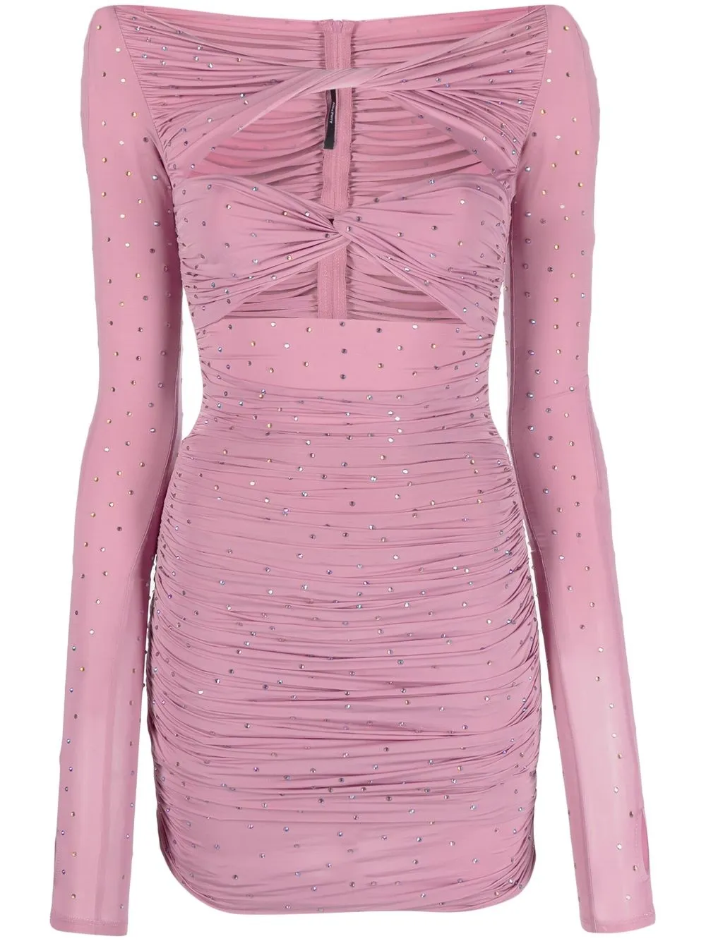 

Alex Perry vestido corto Tinley - Rosado