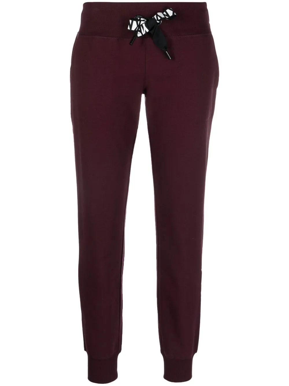 

DKNY drawstring track pants - Red