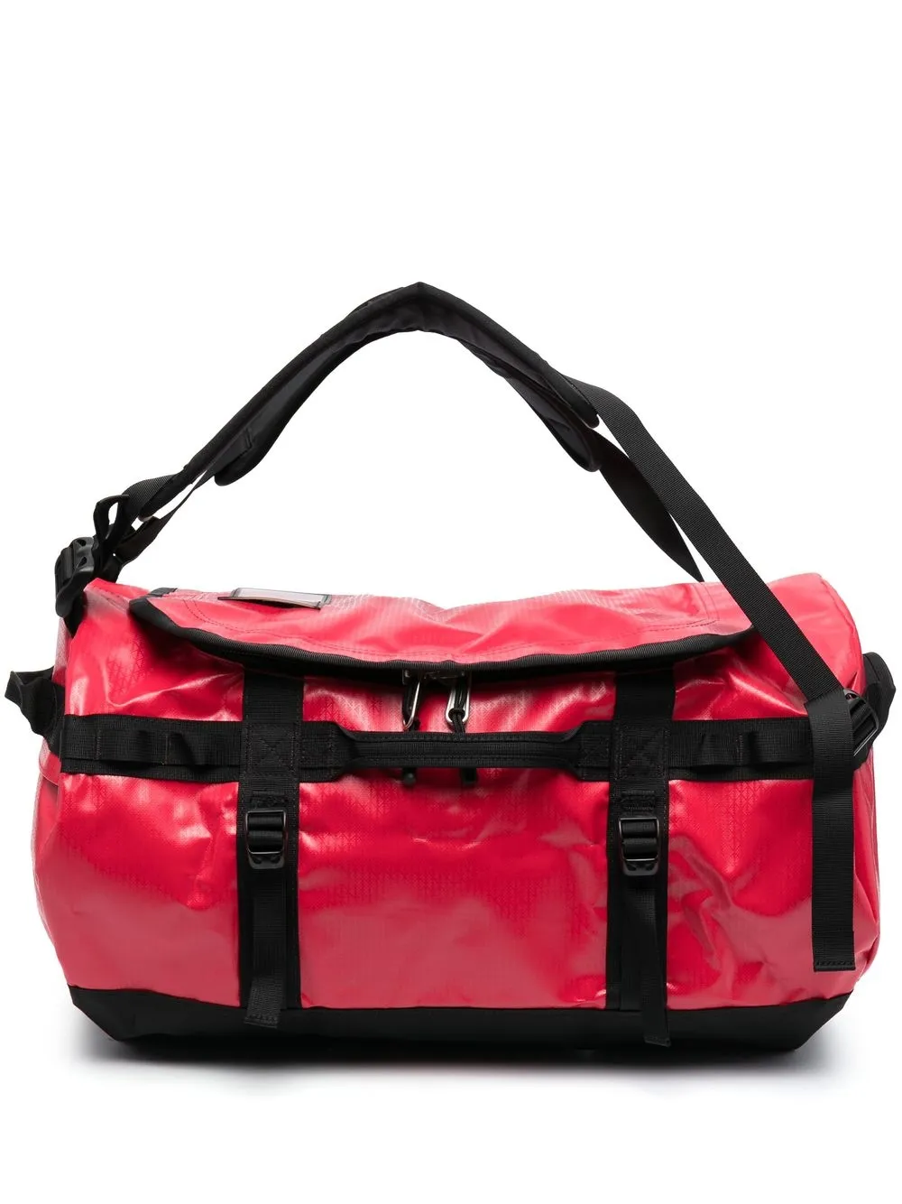 

The North Face bolsa de viaje con asa superior y logo - Rojo