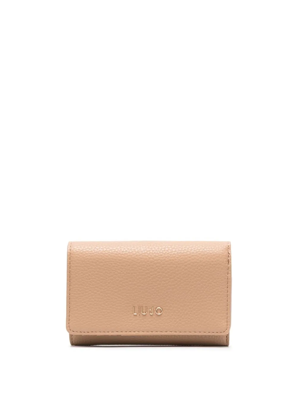 

LIU JO logo-detail folded wallet - Neutrals