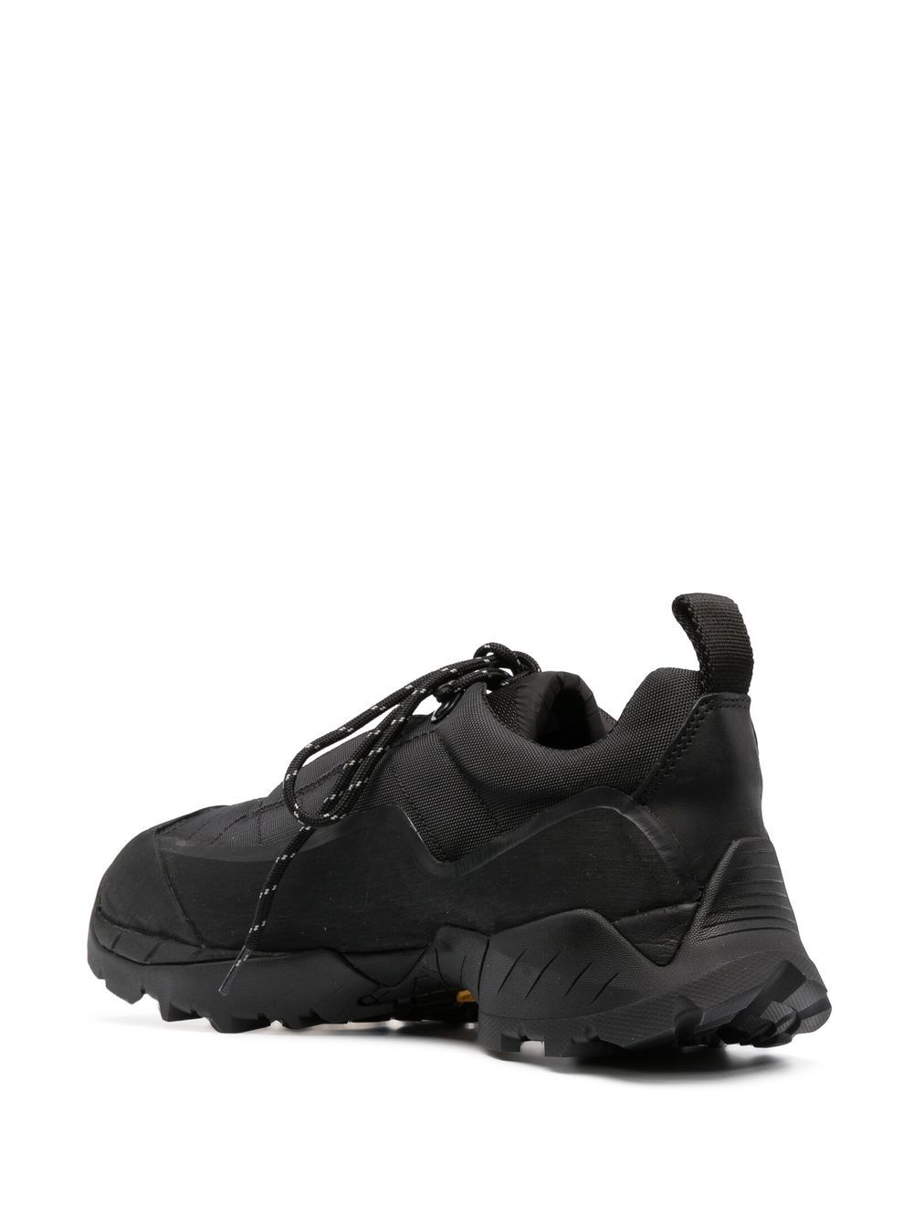 Shop Roa Low-top Chunky Sole Sneakers In Black