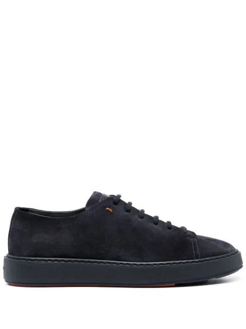Santoni tenis bajos con agujetas