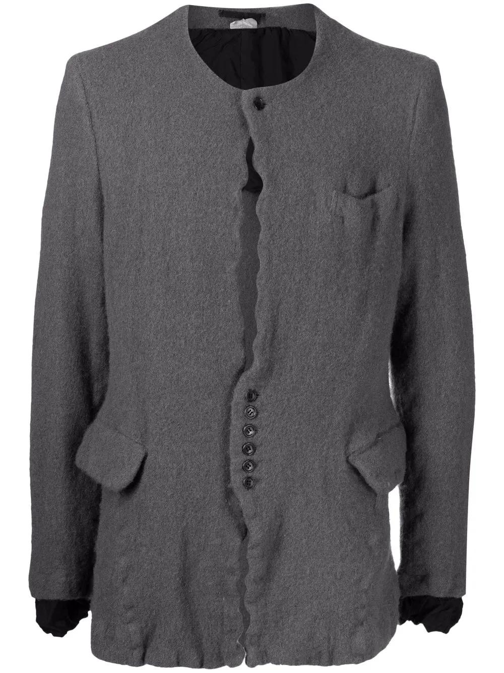 

Comme Des Garçons Homme Plus brushed wool-blend cardigan - Grey