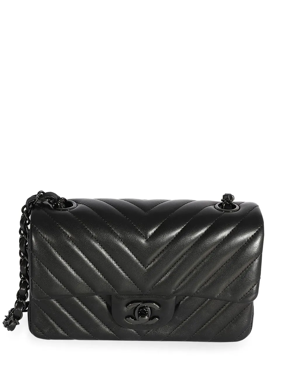 

Chanel Pre-Owned mini Classic Flap shoulder bag - Black