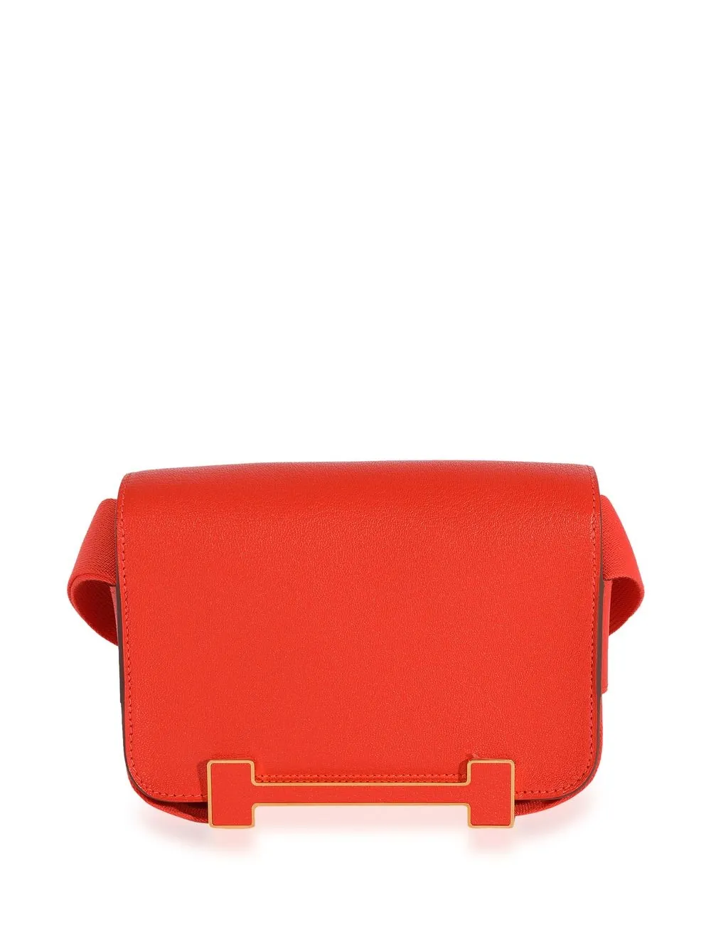 

Hermès pre-owned Capucines Chévre Geta bag - Orange