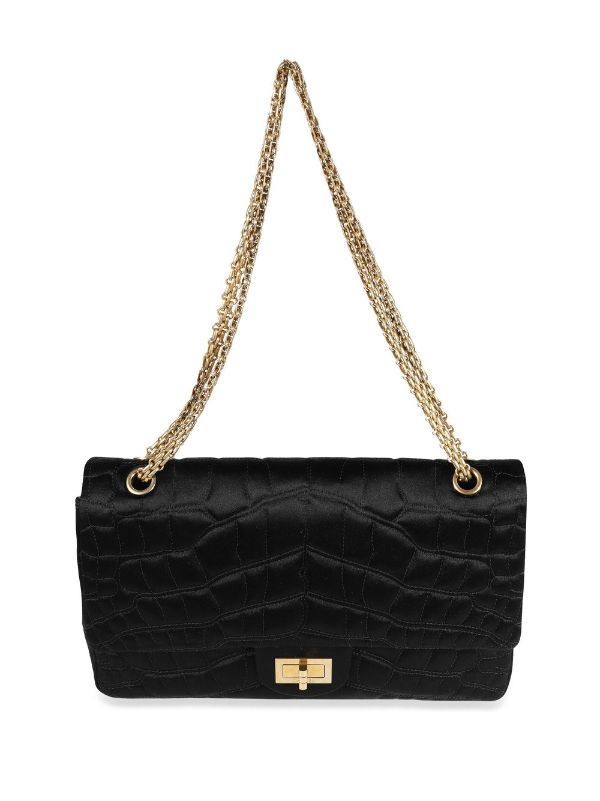 Chanel Pre-owned 2.55 Shoulder Bag - Black