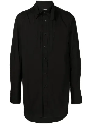 Yohji Yamamoto タブ シャツ | ブラック | FARFETCH JP